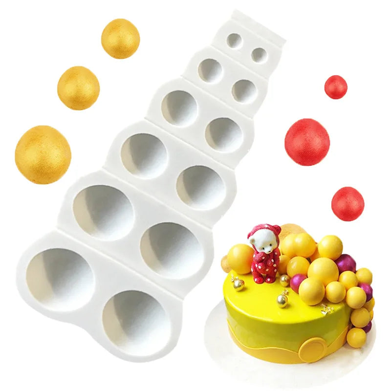 Creative Baking Balloon Silicone Fondant Mold Silicone Cake Molds Candy DIY Chocolate Mold