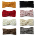 Wholesale New Cross Twist Hair Band Manufacturer Spot Warm Acrylic Knitted Headband for Women