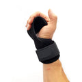 Workout Fitness GYM Cowhide Leather Grip Power Pads Hand Grips Pad Weight Lifting Heavy Duty Straps
