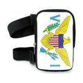 US Virgin Islands Thigh Bag for Carnival Outdoor Sports Thigh Bag with Custom Logo