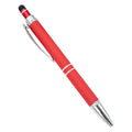 Promotional Stationery Multi Function 2 in 1 Tool Metal Aluminum Ballpoint New Soft Touch Screen Stylus Pen With Logo Ballpen