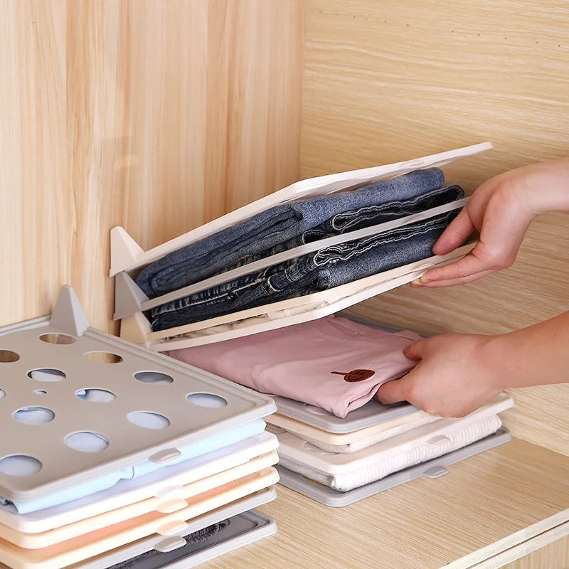 T Shirt Clothing Folder Board Convenient Short Shirt Organizer Multi-Functional Home Storage Separate Tools