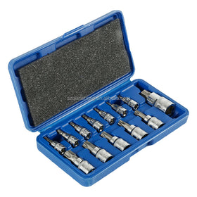 13pcs Torx Bits Set Screwdriver Drill Bit Hexagon Box Wrench Set