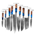 Luxury  8" Chef Knife VG10 67 Layers Carbon Steel Japanese Kitchen Knife Damascus