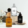 Hot Sale Heavy Base Empty Fragrance Glass Bottle 30ml 50ml 100ml Perfume Tester Bottle Luxury Glass Perfume Spray Bottle