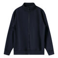 480GSM Stand up Neck Blank Hoodies With Logo Blank Full Zip up Drop Shoulder Custom Men's Hoodie Sweatshirt