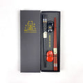 Wholesale Japanese Cartoon Lucky Cat Chopsticks Gift Set with Wood Chopsticks and Holder for Business Gifts