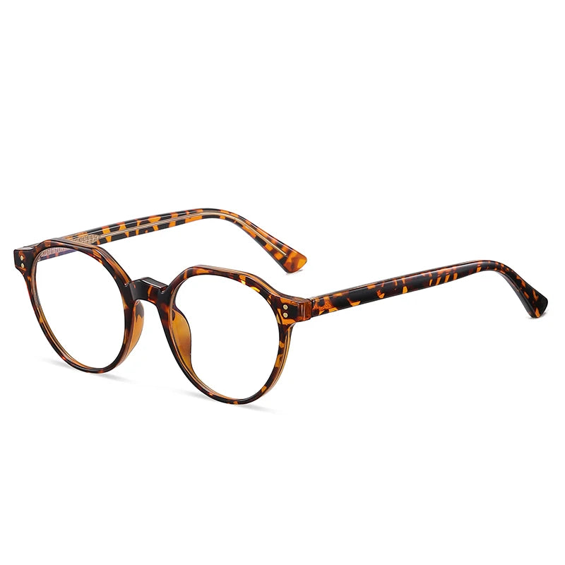 Anti Blue Light Prescriptions Glasses Frame for Women Logo Custom Eyewear Frame CP Injection Strong Hinge