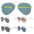 2023 New Arrivals Customize Reversing Lenses Sun Glasses Nylon Lens Women Men Reverse Sunglasses