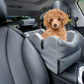 Juice Pet Dog Car Seat Memory Foam Booster 600D Oxford Cloth Portable Travel Safety Washable Removable Cover