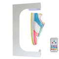 360 ROTATING Colorful Led Light Magnetic Levitation Floating Stand Shoes  Display Racks With Remote Controller