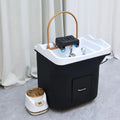 Modern Multifunctional Fumigable Hydrotherapy Circulating Shampoo Sink Hair Spa Equipment for Head Spa Shampoo Basin Set Massage