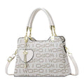 2023 Light Luxury Casual Tote Handbag for Women New Printed Zipper Closure Bag