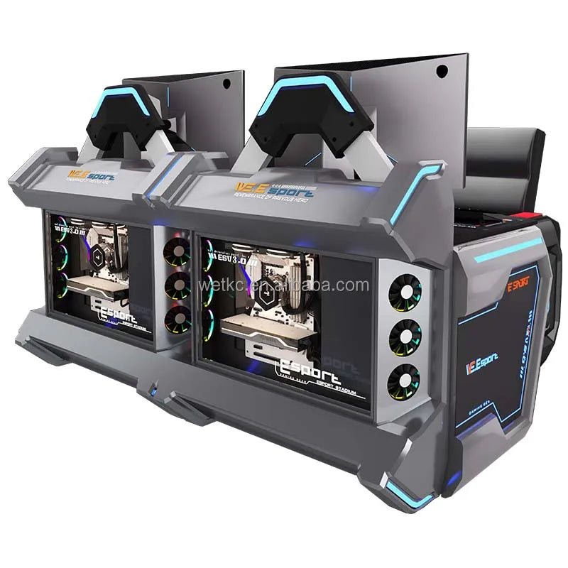 WE Best Selling Customized Professional Desk PC RGB Gaming Table E-sports With Factory Prices
