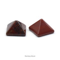 Huiying Wholesale Stones Great Guardian Red Jasper Pyramid Gods Folk Crafts Table Decor Crafts