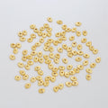 Macroporous Beads Jewelry Color Retention Shaped Spacer Beads Accessories Brass Gold Plated Shaped Spacer Beads