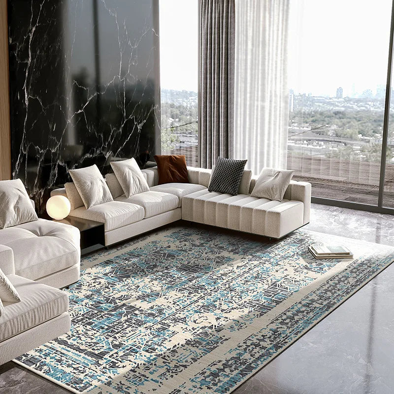Tianjin Custom Rugs 3D Printed Carpet Geometric Pattern Big Carpets and Rugs Large Rugs for Living Room