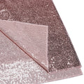 Wholesale Woven Rectangle Rose Gold Sequin Embroidered Wedding Table Runners
