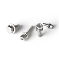 Marine Grade SUS304 Hex Bolt Assembly Saltwater Resistant Boat Deck Hardware Fasteners Shipbuilding Equipment Bolt and Nut Kit