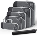 Wholesale Custom Nylon Luggage Organizer Mesh Travel Cubes High Quality 6 Pcs Set Compression Waterproof Durable Dry Packing