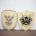 Custom Boy Gifts Medieval Toy Classic Outdoor Play Children Role Play Game Vintage Toy Wooden Shield for Kids