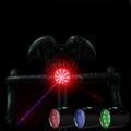 ESLNF Bicycle Creative Indicator Rear Light 3D Visual Effects Tail Light USB Rechargeable Led Bike Light