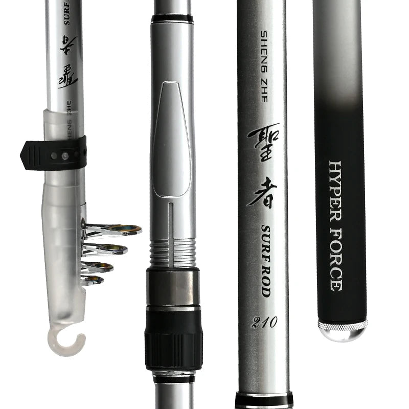 Hot*Discount*BLACK-FRIDAY#Good Selling Telescope Carp Glass Fiber Telescopic Pole 2.7m Teliscopic Fishing Rod