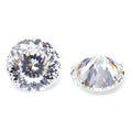 Wholesale Moissanite Machine Created Flower Cut Hundred Faces Synthetic Moissanite Loose Gemstones VVS White Round Moissanite