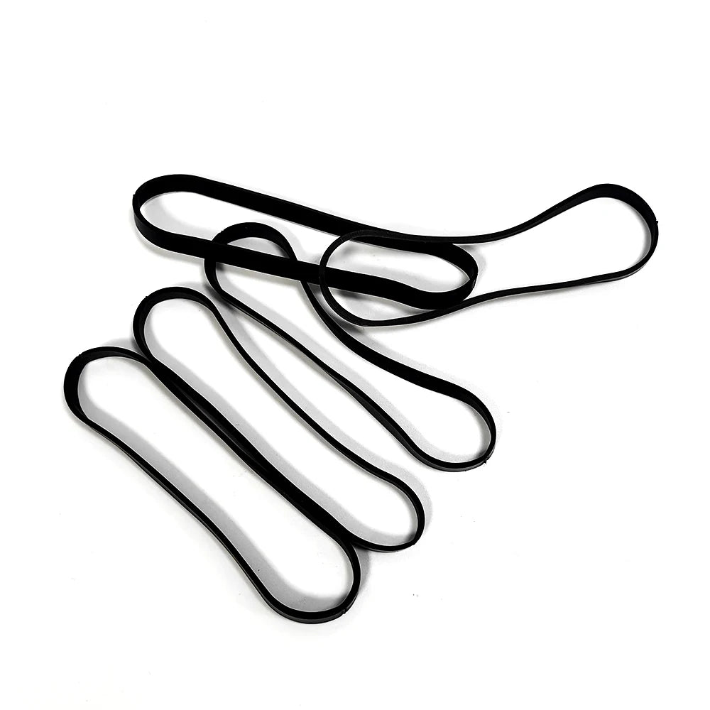 ALLESD  Black ESD Antistatic Rubber Band Conductive Silicone Band for Bundling Ring Bundling