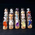 Wholesale Natural Gemstone Rough Bottle Box Crystal Specimen for Gift