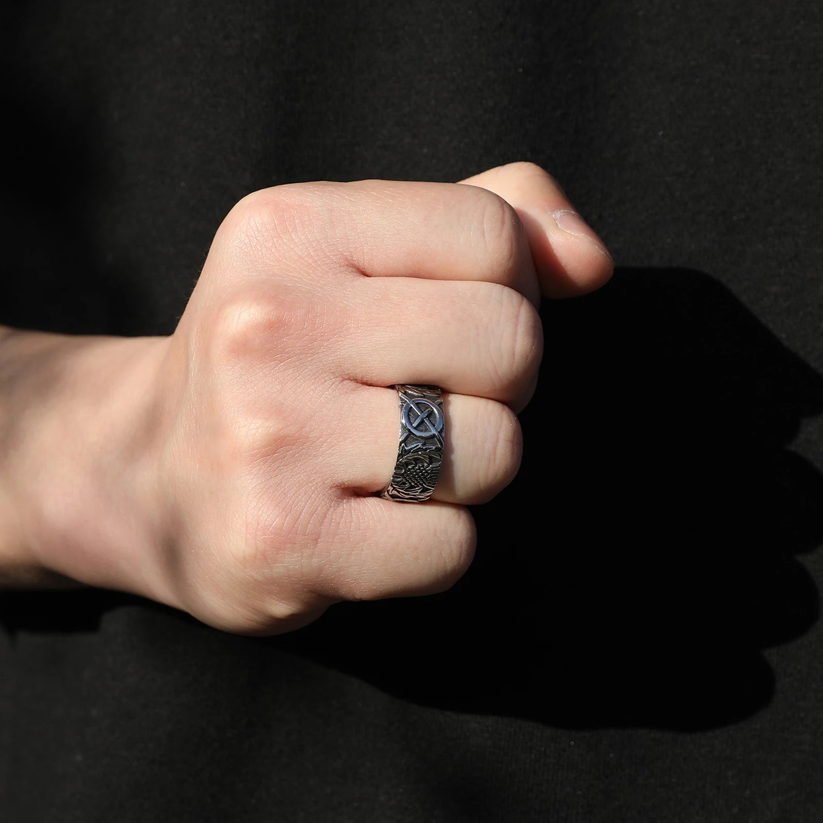 Wholesale Stainless Steel Punk Ring for Men