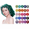 Wholesale Luxury Double Layer Reversible Silk Satin Hair Bonnet Ruffle Edge Sleeping Cap for Women for Party and Travel