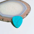 2026 Wholesale Guitar Accessories Acoustic Custom Blue Turquoise Guitar Pick Printing Crystal Jewelry