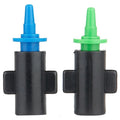 Full Circle Quick Connect Yard Sprinkler Plastic Irrigation Sprinkler with Refraction Feature for Agriculture