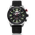 MEGIR 2116 Casual Silicone Men's Watches Fashion Sports Watch for Men Clock Waterproof Men Quartz Wristwatches Custom LOGO