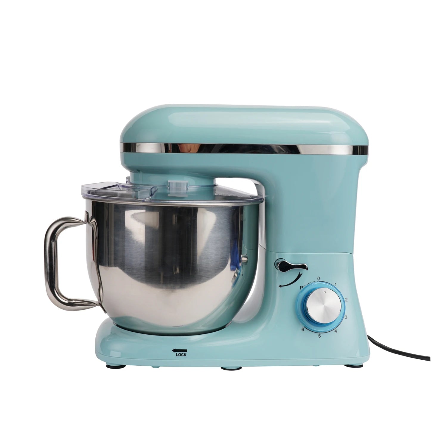 1400W Electric Powerful Kitchen Machine 7L Large Food Stand Mixer Stainless Steel Mixing Bowl Dough Hook Tilt-Head Design