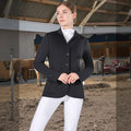 Fashion Women's Horse Competition Jacket for Riding Quick Dry Moisture Wicking Tops Equine Clothing for Horseback Riders