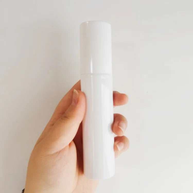 Luxury 30ml 50ml 80ml Amber White Black Green Blue Plastic Pet Mist Spray Bottle with Black Pump Cap