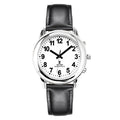 Talking Atomic  Watch Speaks the Time and Date With Loud and Clear Voice Large Number Time for the Blind Watches for Men Women
