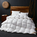 YongHo Modern European American White King Queen Size 5 Star Hotel Luxury Down Winter Duvet