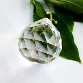 40mm K9 Faceted Prism Crystal Ball Rainbow Pendants Maker Chandelier Pink Clear Purple Yellow Green Antique Blue Style