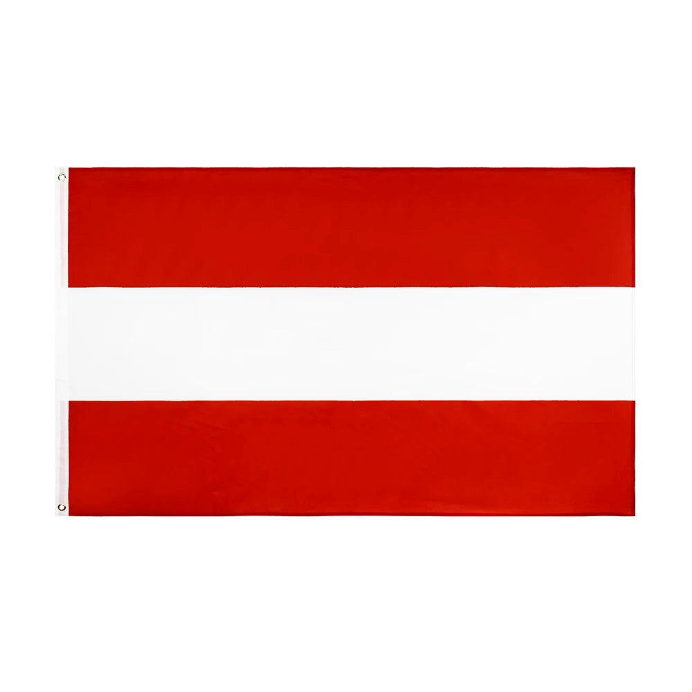 Ready to Ship 100% Polyester 3x5ft Stock Austrian the Republic of Austria Flag