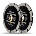 4.5/5in Double Sandwitch Diamond Tuck Point Slotted Saw Blade Cutting Wheel Grinding Disc for Concrete Asphalt Hard Brick Stone