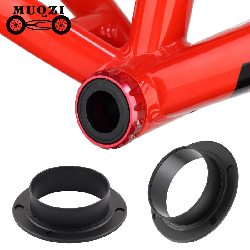 MUQZI Bottom Bracket Cover ID 24mm Thread Press in Bottom Bracket Protection Cap for Road Mountain Bike Fixed Gear Bicycle