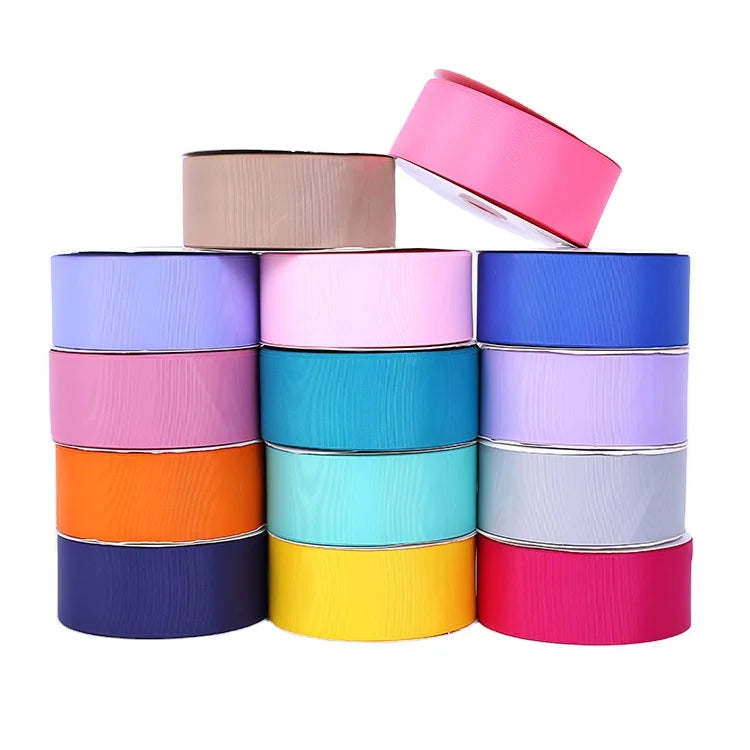 Factory Customization Print 3inch Bows Custom logo Personalized logo Ribbon Wrapping Christmas Ribbon Custom Ribbon With logo