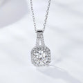 Starsgem 1 Ct Sterling Silver Heart Jewelry Necklace for Women Sterling Silver Fashion Jewelry Necklaces