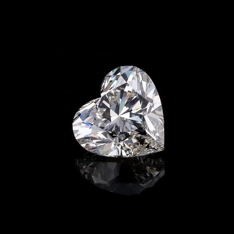 Starsgem Loose Diamond DEF VS VVS Heart Cut CVD Lab Grown Diamond Wholesale