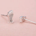 925 Sterling Silver Fashion New Style Custom Wholesale Rhodium Earring for Ladies