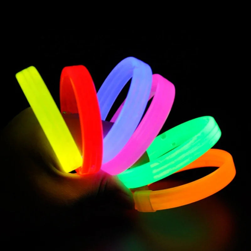 Fluorescence Stick Triple Fluorescence Stick Concert Night Bracelet Light Fluorescent Night Running Cheering Props