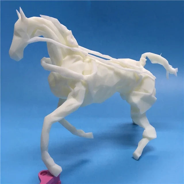 Rapid Prototyping 3D Printing Artwork Horse with Good Quality and Price